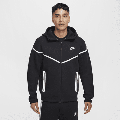 Chamarra de tejido Fleece de cierre completo para hombre Nike Tech Windrunner