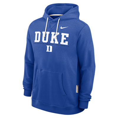 Sudadera con gorro sin cierre universitaria Nike Dri-FIT para hombre Duke Sideline