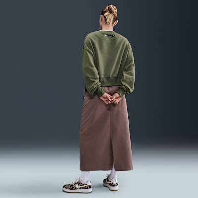 Sudadera oversized de cuello redondo para mujer Nike Sportswear Phoenix Fleece