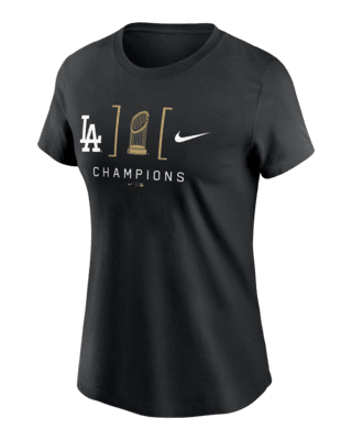 Женская футболка Los Angeles Dodgers 2024 World Series Champions Nike MLB