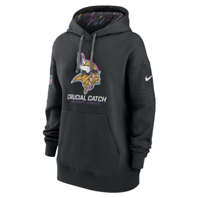 Minnesota Vikings Crucial Catch Club Women's Nike NFL Pullover Hoodie