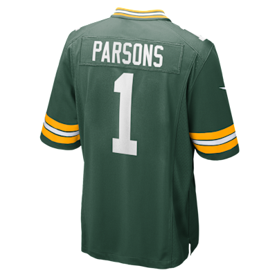 Jersey Nike de juego para hombre Micah Parsons Green Bay Packers