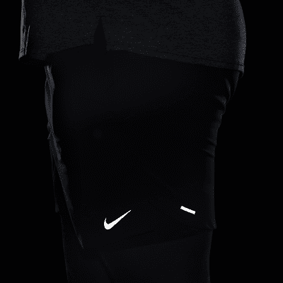 Short de running 2-en-1 18 cm Dri-FIT Nike Stride pour homme