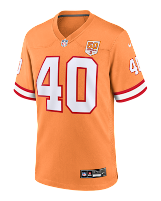 Мужские джерси Mike Alstott Tampa Bay Buccaneers 50th Anniversary Nike NFL Game Jersey