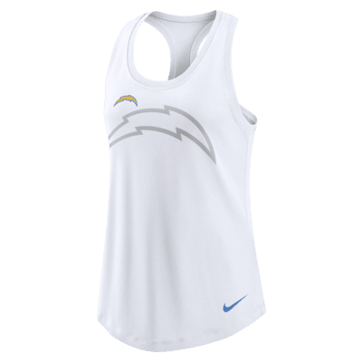 NFL Apparel Los Angeles Chargers T-shirt Scoop Neck Blue Logo