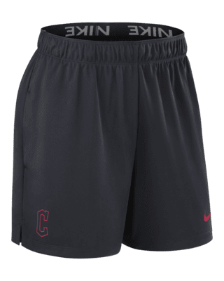 Женские шорты Cleveland Guardians Authentic Collection Practice Nike Dri-FIT MLB Shorts