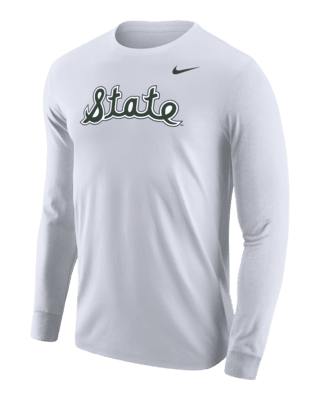 Мужская футболка Michigan State Nike College Long-Sleeve