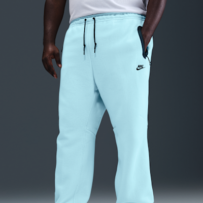 Pants de tejido Fleece con dobladillo abierto para hombre Nike Tech