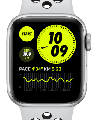 Rozbalené Apple Watch Nike Series 6 (GPS) s pouzdrem z vesmírně