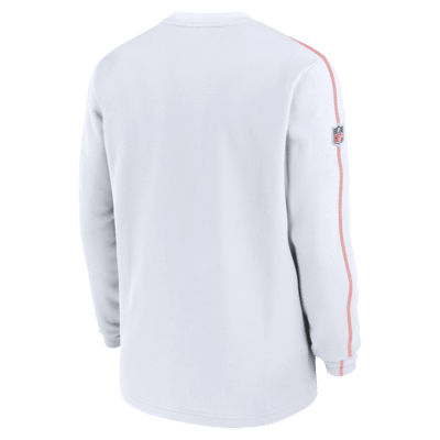 Cleveland Browns Logo Coach Men’s Nike NFL Long-Sleeve Top