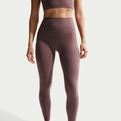 Nike Zenvy Women's High-Waisted 7/8 Leggings with No Front Seam