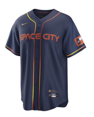 MLB Houston Astros City Connect (Alex Bregman) Men's Replica Baseball ...