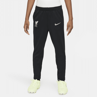 FC Liverpool Academy Pro Nike Dri-FIT Fußballhose aus Strick für jüngere Kinder