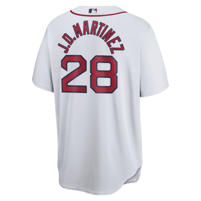 Camiseta de béisbol Replica para hombre MLB Boston Red Sox (J.D Martinez)