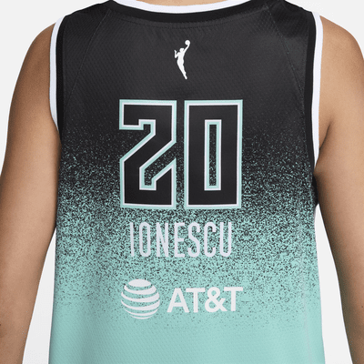 Jersey Nike Dri-FIT de la WNBA Victory Sabrina Ionescu New York Liberty 2023