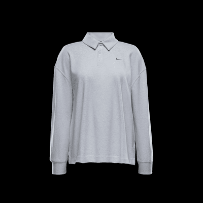 Nike Sportswear Essential Women's Oversized Long-Sleeve Polo