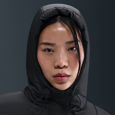 나이키 스포츠웨어 메트로 여성 써마 핏 루즈 핏 후드 패딩 재킷