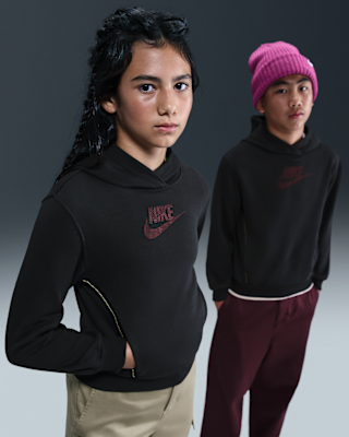 Детское худи Nike Sportswear Club Big Kids' French Terry Hoodie