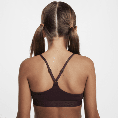 Brassière de sport Nike Indy pour fille