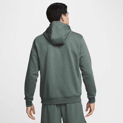 Felpa pullover da fitness in French Terry con cappuccio Dri-FIT Nike Swoosh – Uomo