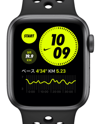 Apple Watch Nike SE（GPSモデル）- 44mmスペースグレイ