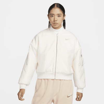 Nike Sportswear 女款雙面人造毛皮飛行夾克