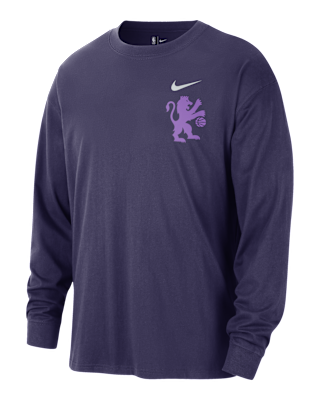 Мужская футболка Sacramento Kings Essential City Edition Nike NBA Long-Sleeve