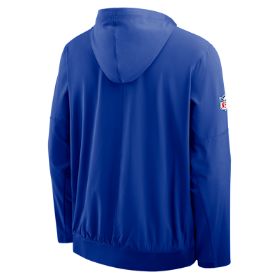 Seattle Seahawks Alt Option Route Anorak Men's Nike NFL 1/2-Zip Hooded Jacket