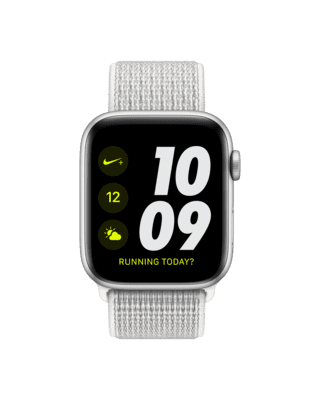 editorial Cuna Mascotas Apple Watch Nike+ Series 4 (GPS) con correa Loop Nike Sport Open Box Reloj  deportivo de 44 mm. Nike ES