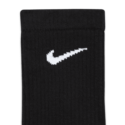 Nike Everyday Plus Cushioned 訓練中筒襪 (3 雙)