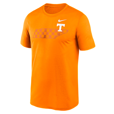 Playera universitaria Nike Dri-FIT para hombre Tennessee Campus Legend Shadow Logo