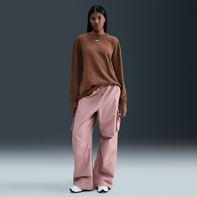 Playera de manga larga oversized para mujer Nike Sportswear Essential