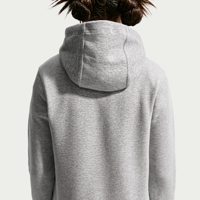 Sudadera con gorro sin cierre de lucha para niños talla grande Nike