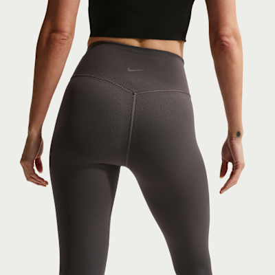 나이키 젠비 여성 하이웨이스트 7/8 노 프론트 심 레깅스