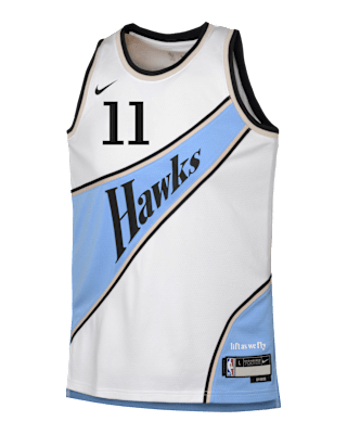 Подростковые джерси Trae Young Atlanta Hawks 2024/25 City Edition Big Kids' Nike Dri-FIT NBA Swingman Jersey