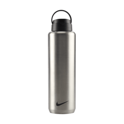 Botella de acero inoxidable con popote (946 ml) Nike Recharge