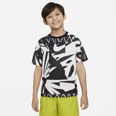 Nike Dri-FIT Multi+ Older Kids' (Boys') Short-sleeve Training Top