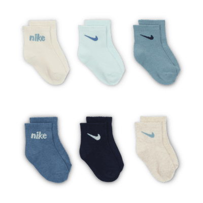 Nike Everyone From Day One Baby Socks Box Set (6-Pairs)