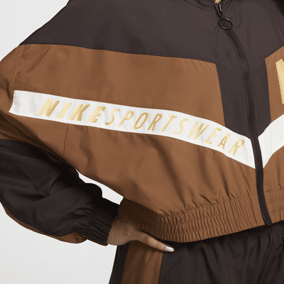 Nike Sportswear Damenjacke aus Webmaterial