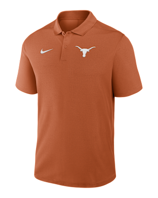 Мужские  Texas Primetime Victory Primary Logo Nike Dri-FIT College Polo