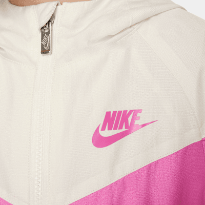 Chamarra Windrunner para niños talla pequeña Nike