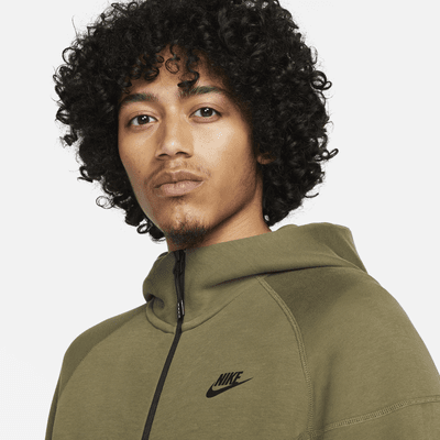 Pánská mikina s kapucí a dlouhým zipem Nike Sportswear Tech Fleece Windrunner