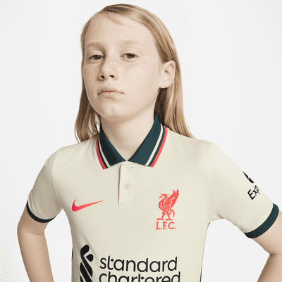 Liverpool FC 2021/22 Stadium Away Big Kids' Soccer Jersey