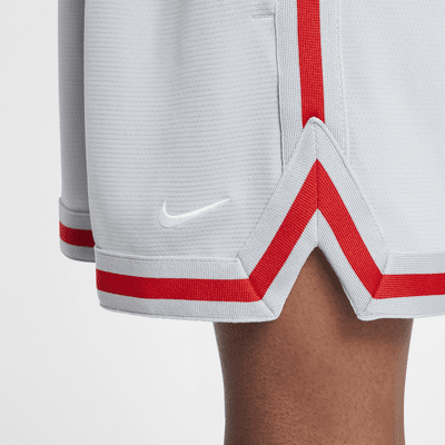 Shorts de básquetbol de 13 cm para niños talla grande Nike DNA