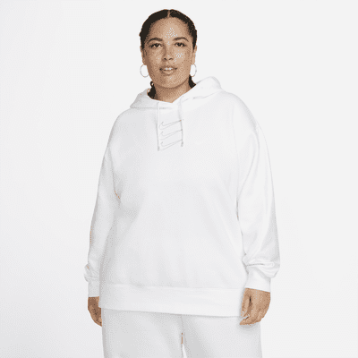 nike sportswear white hoodie