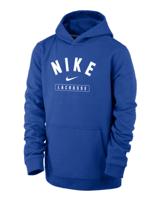 Подростковое худи Nike Lacrosse Big Kids' (Boys') Pullover Hoodie