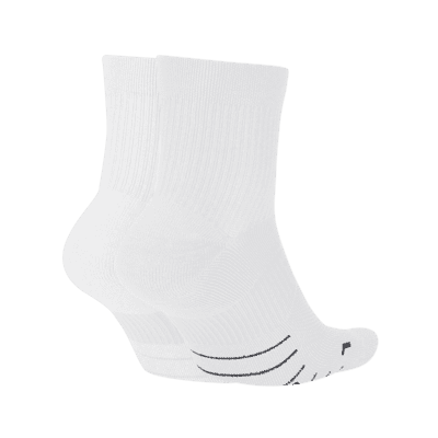 Nike Multiplier Running Ankle Socks (2 Pair)