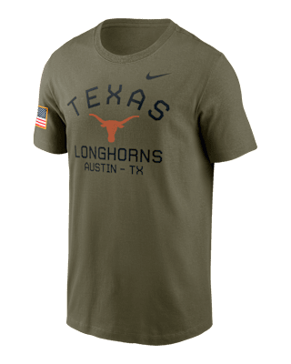 Мужская футболка Texas Longhorns Military Appreciation Team Issue Nike Dri-FIT College