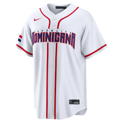 Dominican Republic National Baseball Team 2026 World Baseball Classic Men's Nike Stadium Jersey
