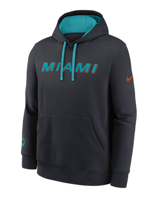 Мужское худи Miami Dolphins Rivalries Collection Club Nike NFL Pullover Hoodie